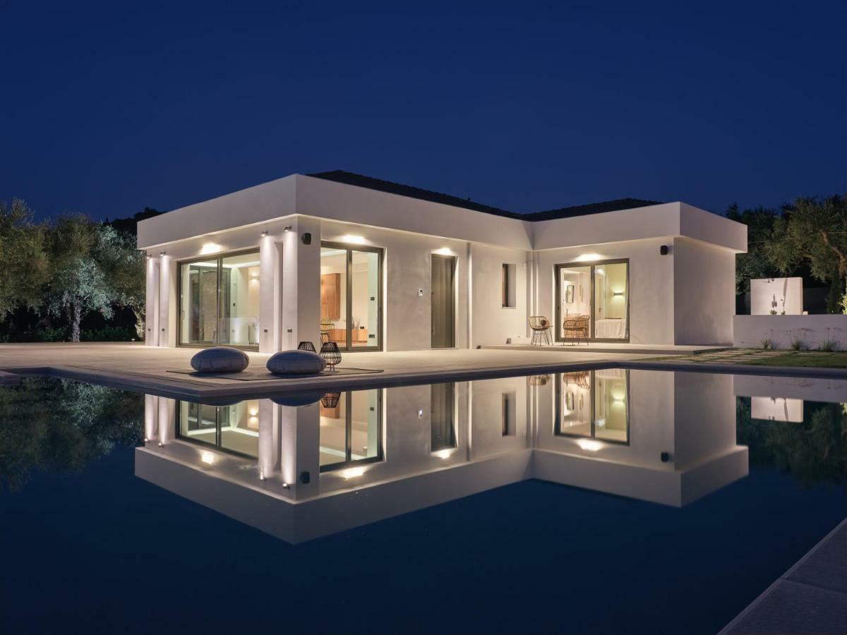 Drallos Luxury Villa Аликанас Экстерьер фото